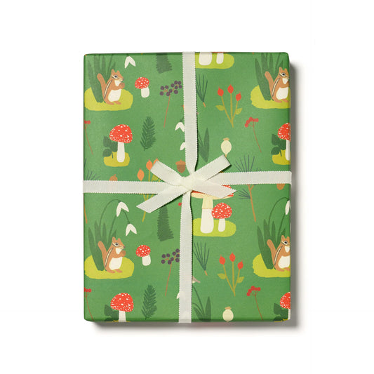 Forest Critters Holiday Wrapping Paper