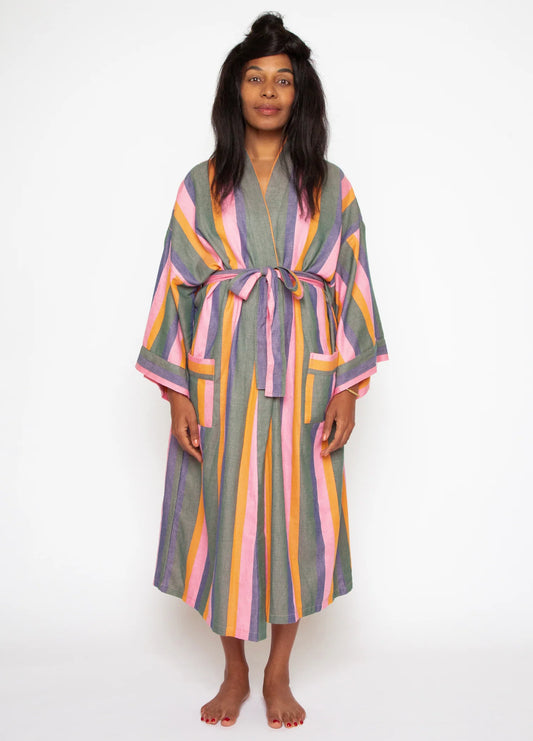 Stripe Robe in Palma