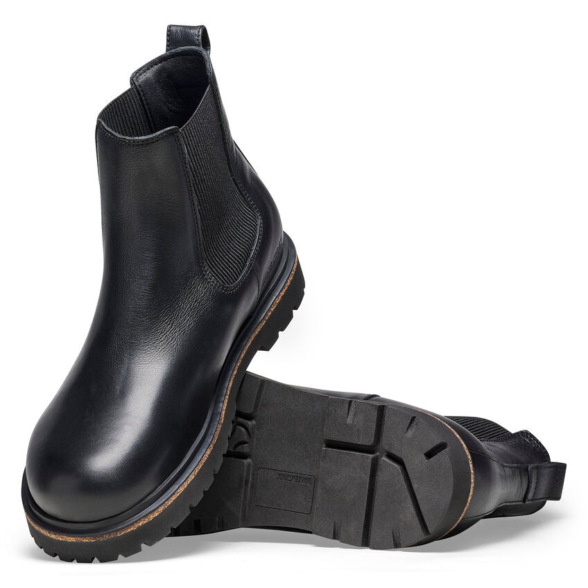 Highwood Slip On Leather - Black