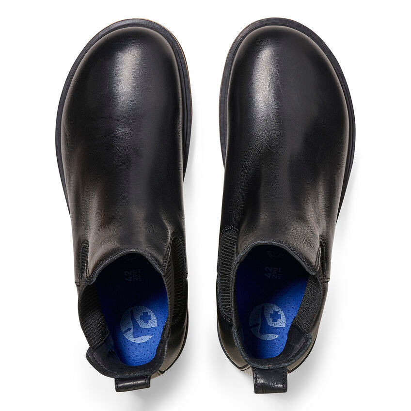 Highwood Slip On Leather - Black