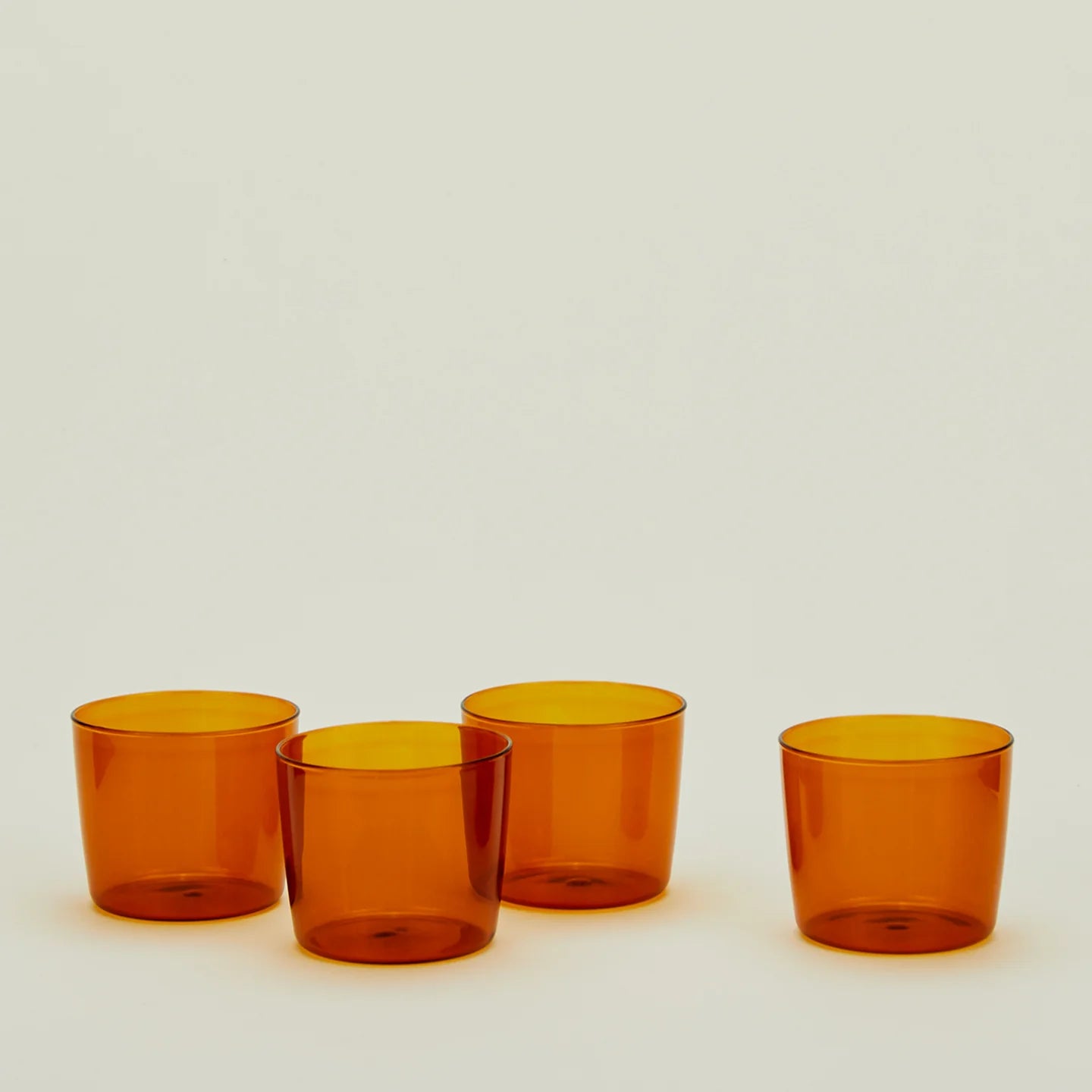 Essential Glassware - Set of 4 - Terracotta Small