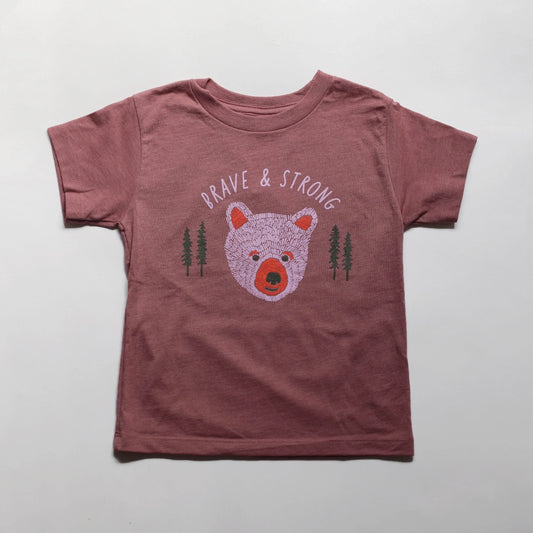 Brave & Strong Kids Tee