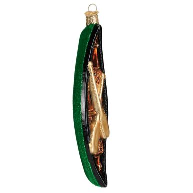 Green Canoe Ornament